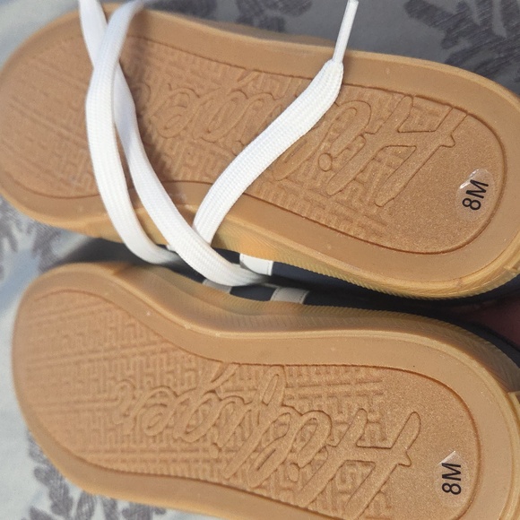 Tommy Hilfiger Navy and White Casual Sneakers - Picture 6 of 6